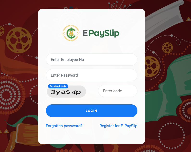 E-PaySlip-login