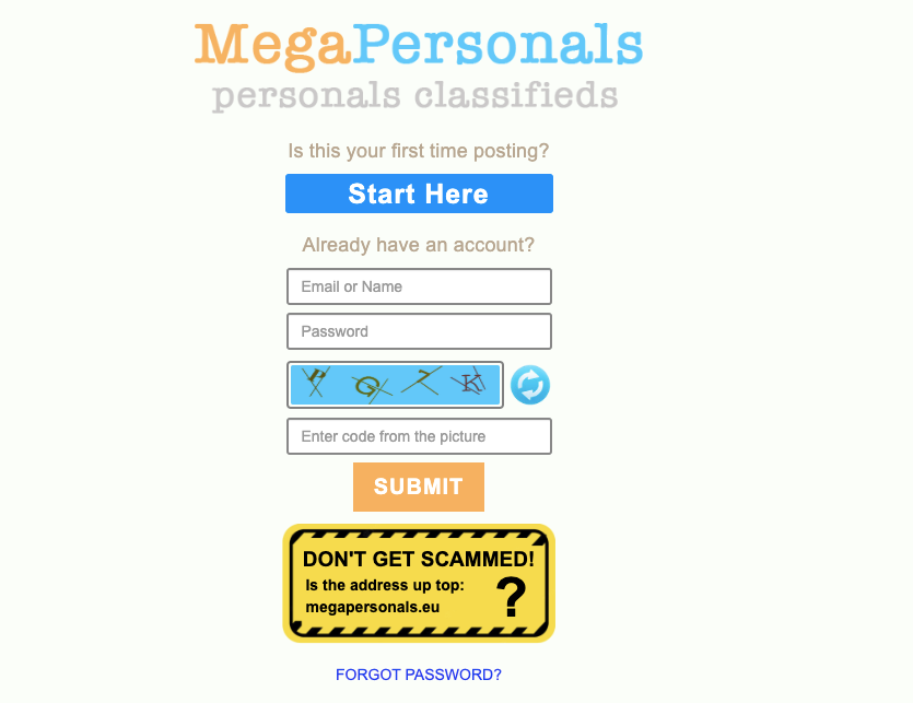 MegaPersonals-Classified-login